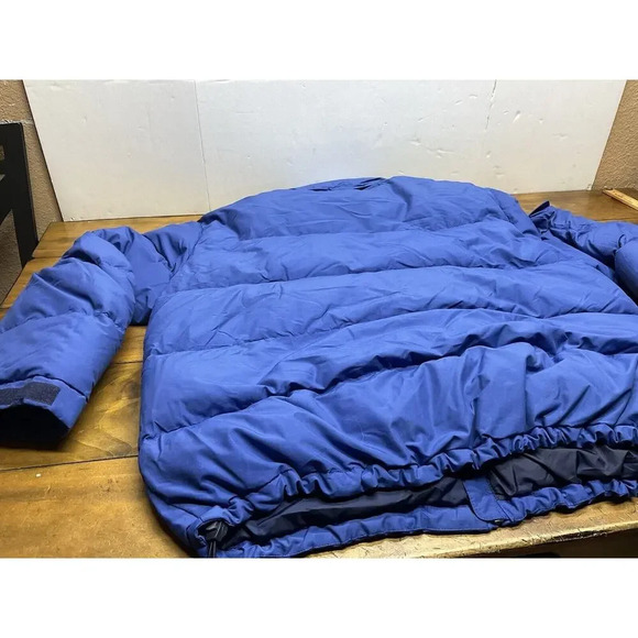 VINTAGE Polo Sport Ralph Lauren Jacket Mens 2XL Blue Down Marshmellow Puffer - Picture 14 of 14